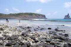 Praia da Atalaia ( hi havien 5 alevins de tubarao)