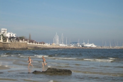 A la platja_Piriapolis