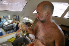 Llagosta baiana per sopar